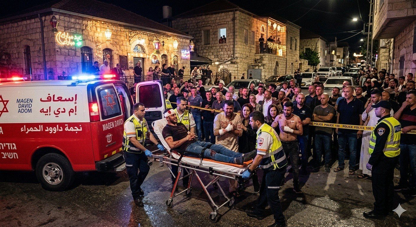 5 إصابات في شجار بكفركنا بينها إصابتان متوسطتان