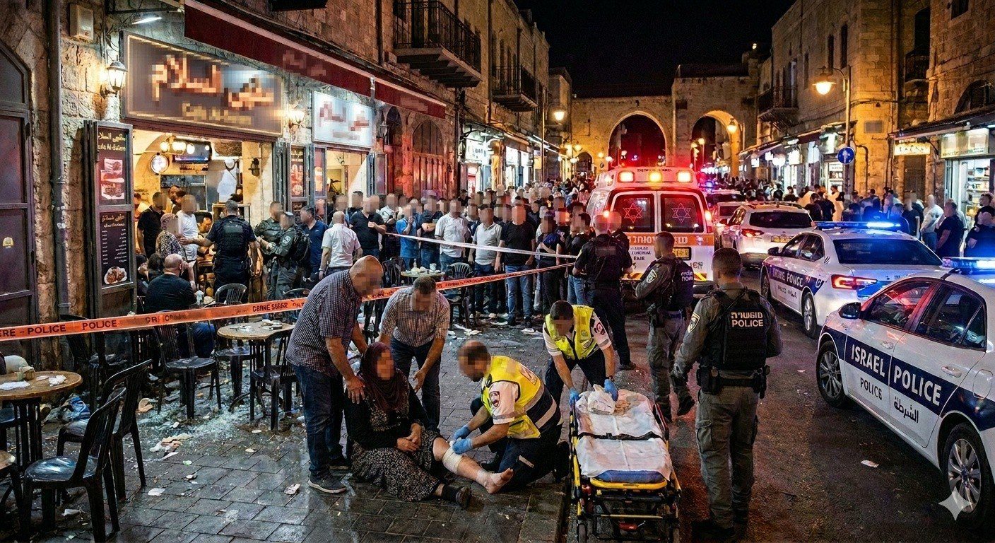 إصابة سيدة بجروح في إطلاق نار استهدف مقهى مكتظًا في يافا