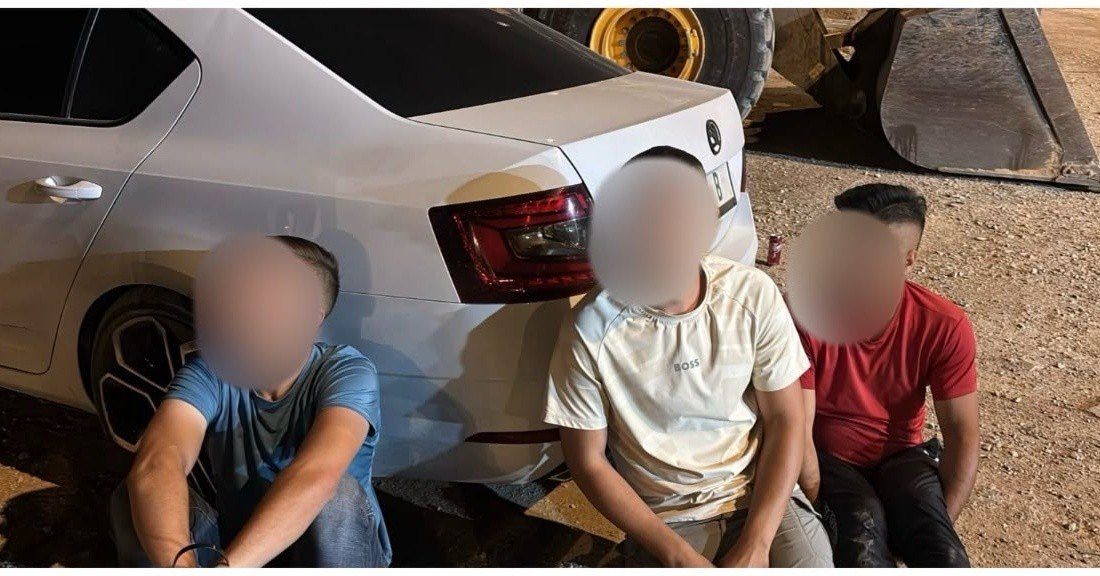 اعتقال أربعة فلسطينيين من جنوب الخليل بشبهة سرقة مركبات من معاليه أدوميم
