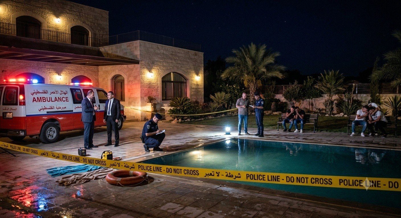 وفاة شاب من القدس غرقًا داخل إحدى الفلل في أريحا والتحقيق جارٍ في ملابسات الحادث