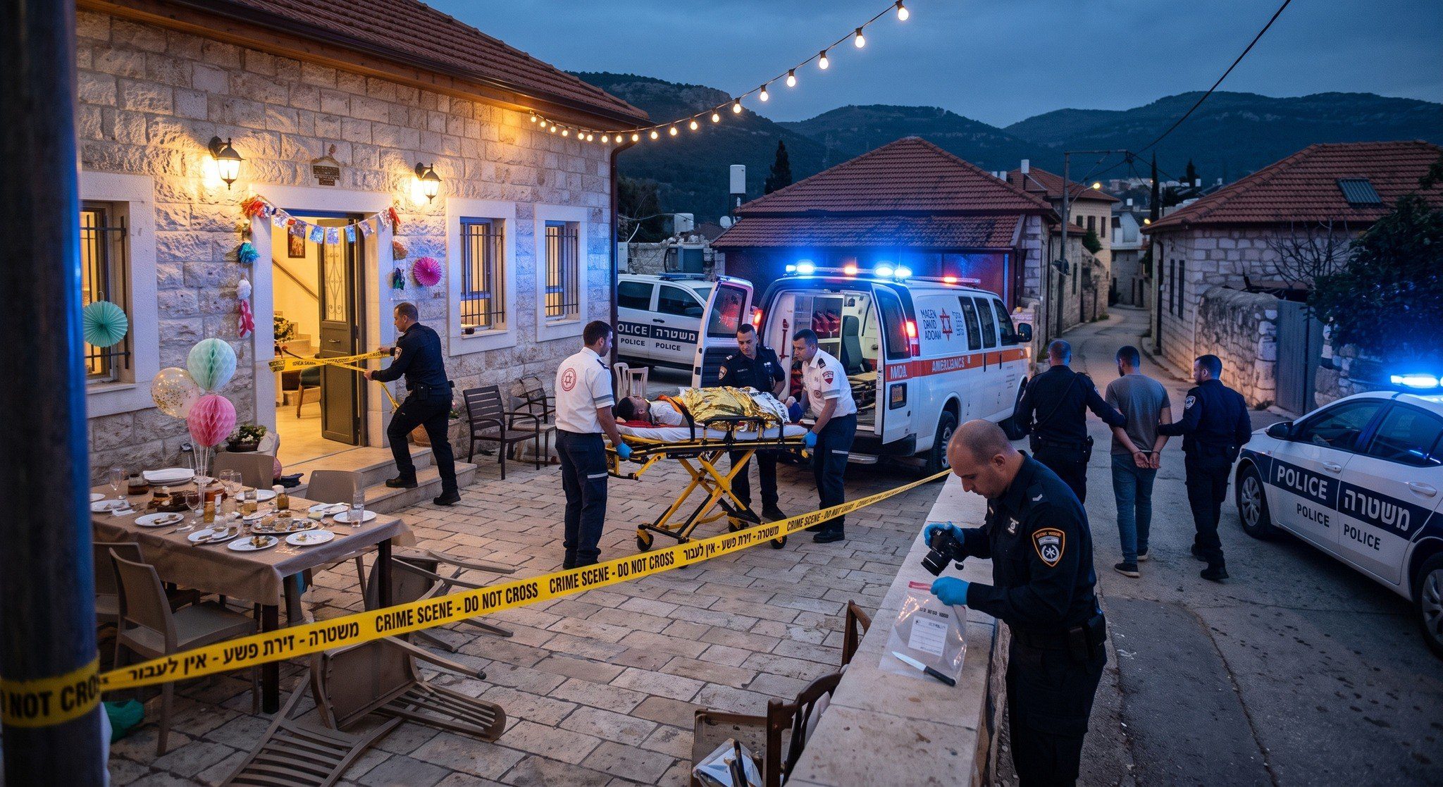 إصابة شاب بجروح خطيرة طعنًا خلال شجار في حفل تدشين منزل بصفد